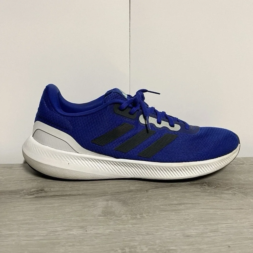 Adidas Runfalcon 3.0 Mens 13 Blue Running Shoes Athletic Sneakers HP7550